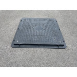 Lightweight Composite Manhole Cover 600 x 600mm Clear Opening Load Rated B125  CC6060B125 